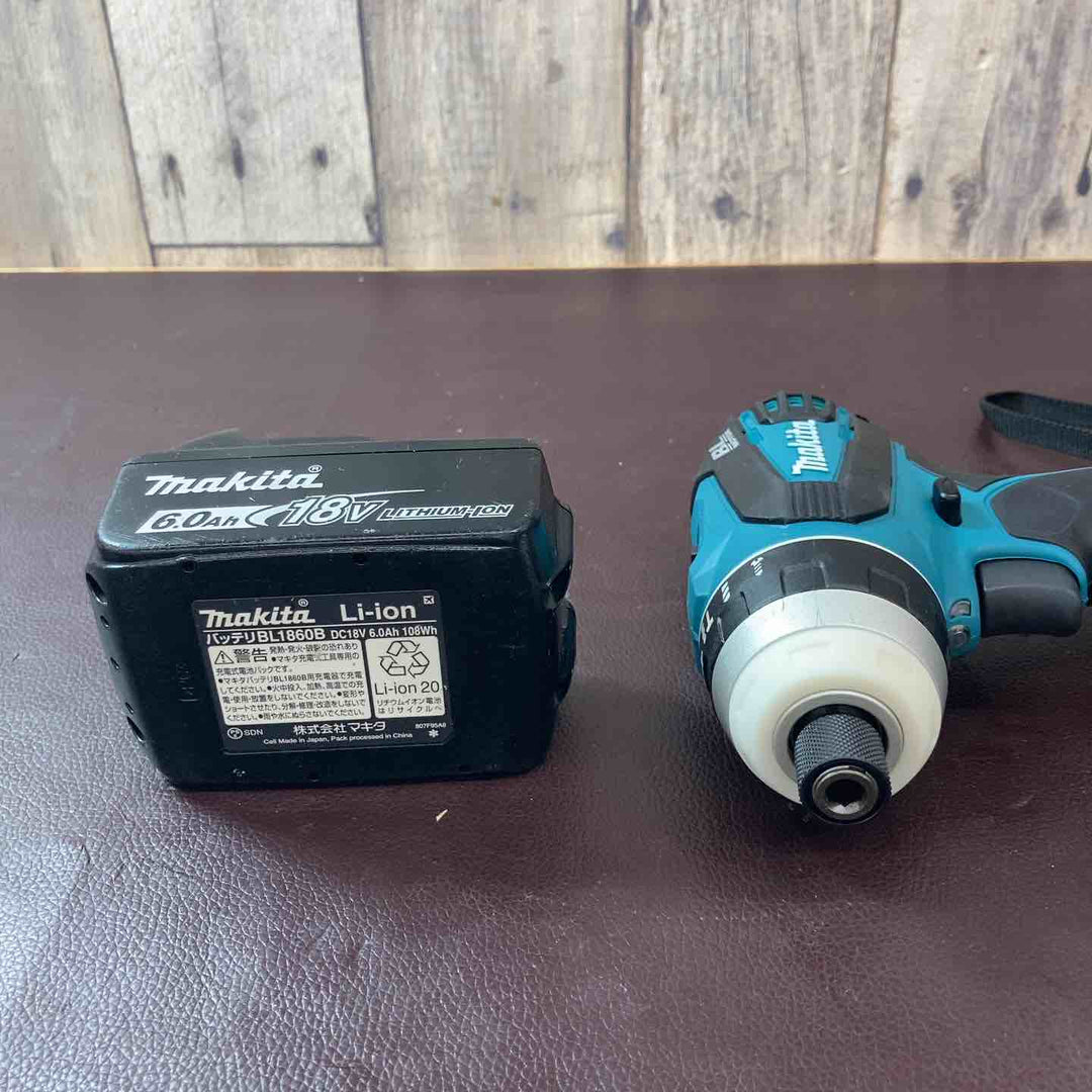 【中古品】マキタ(makita) コードレス4モードインパクトドライバー TP141DZ 18V バッテリー1個付属【東大和店】