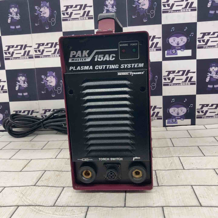 ◇サーマル(THERMAL DYNAMICS) PAK MASTER プラズマ切断機 15AC【所沢店】