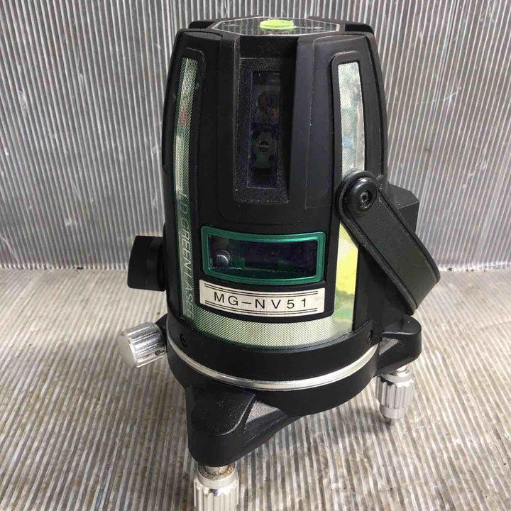 ◇マイト工業(might) 自動追尾 グリーンレーザー墨出し器 MG-NV51【草加店】