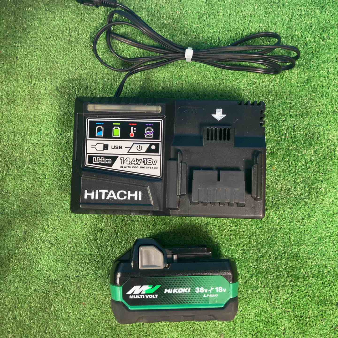 ★ハイコーキ(HIKOKI ※旧:日立工機) コードレスインパクトドライバ ストロングブラック WH36DD(2XHBSZ) バッテリー1個【岩槻店】