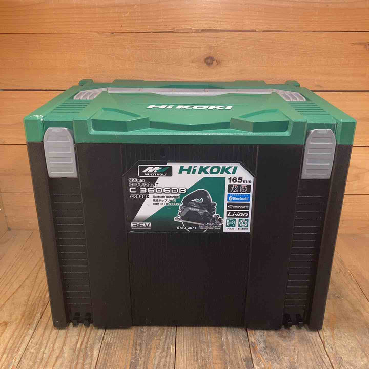 【中古品】ハイコーキ(HIKOKI ※旧:日立工機) コードレスマルノコ C3606DB(2XPSBZ)【所沢店】