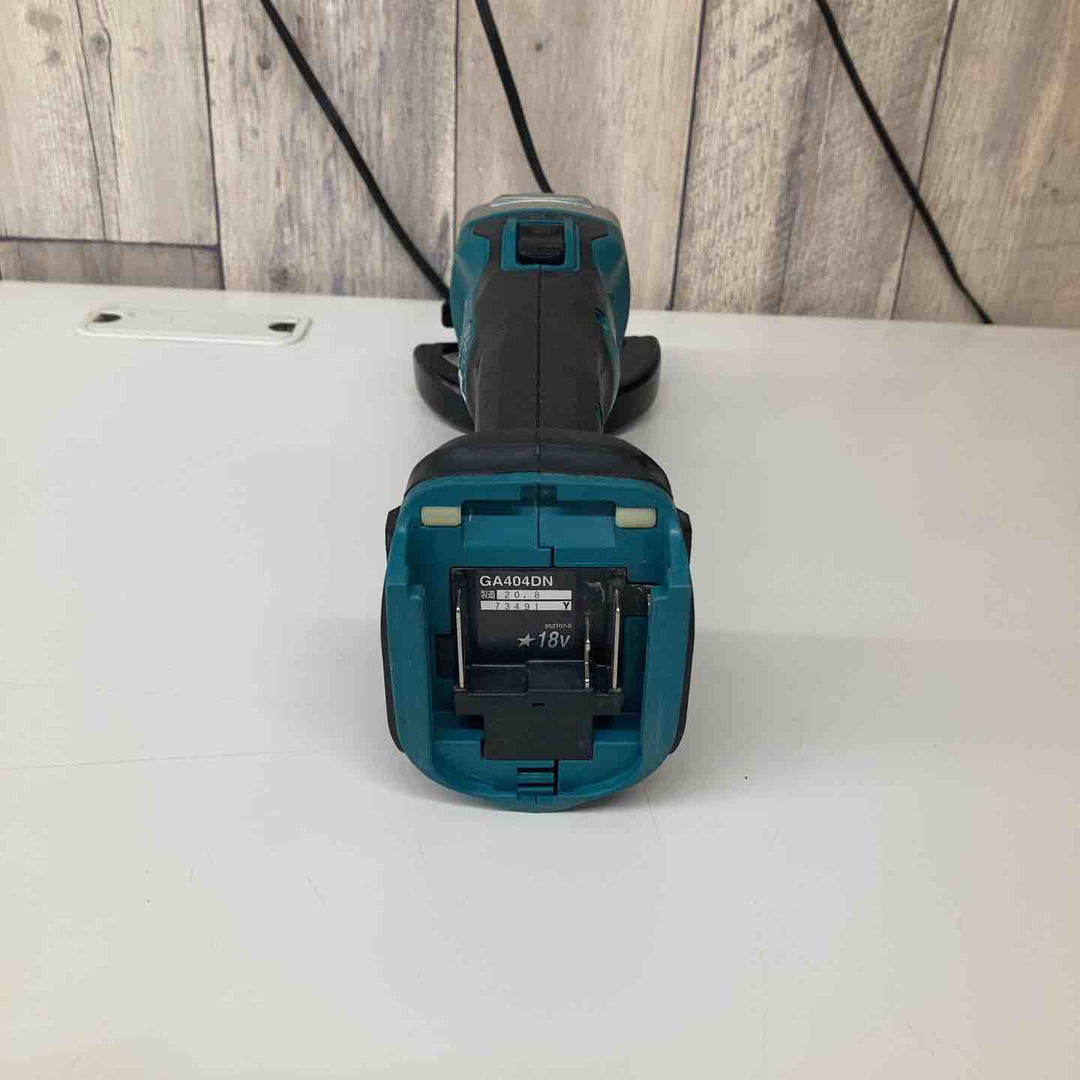 ☆マキタ(makita) 100mmコードレスディスクグラインダ GA404DZN (GA404DN)　18V対応　本体のみ【戸田店】