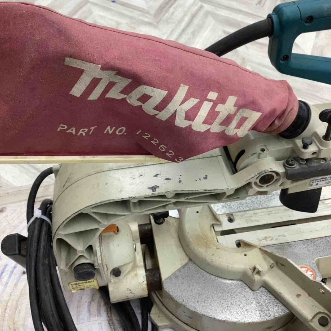 マキタ(makita) 216mm卓上スライド丸ノコ LS0811 ロックオフボタン効かず グリップ曲がり有 ストッパピン丸い所にない 保証なし【越谷店】