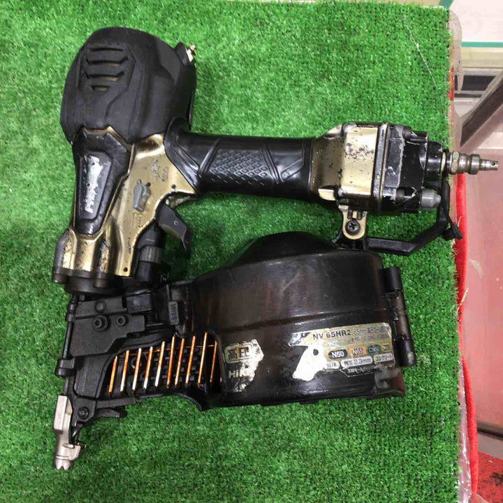【中古】ハイコーキ(HIKOKI ※旧:日立工機) 高圧エア釘打ち機 NV65HR2(S)【草加店】