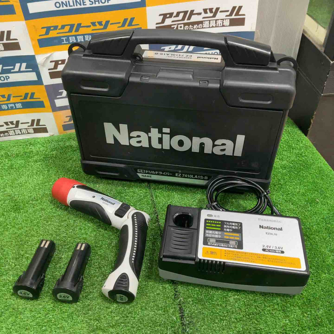 ◇パナソニック(Panasonic) コードレススティックドリルドライバー 3.6V グレー EZ7410LA2SH1【草加店】
