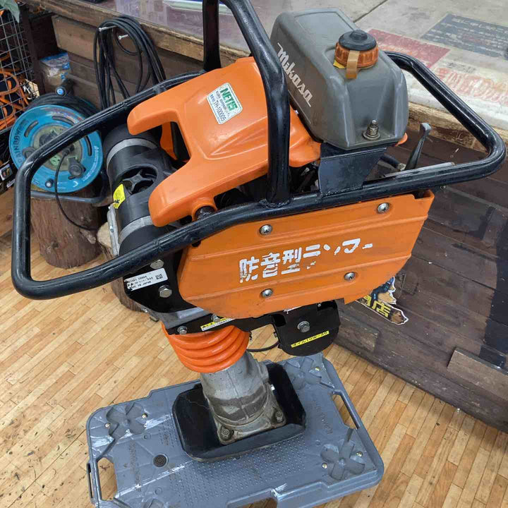 【店頭受取り限定】◇三笠産業 mikasa タンピングランマー 防音型 MT-55L-SGK【柏店】