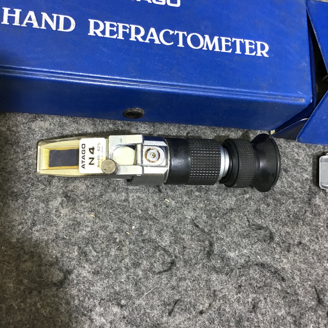 ATAGO　手持ち屈折計　N4　HAND　REFRACTOMETER　２個セット【桶川店】