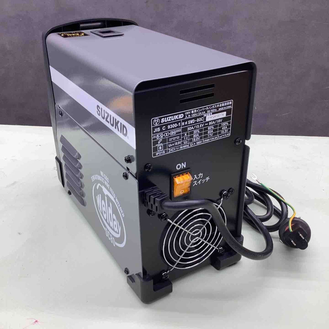 ◇スズキッド(SUZUKID) 半自動溶接機 SWD-80C Welday80【町田店】