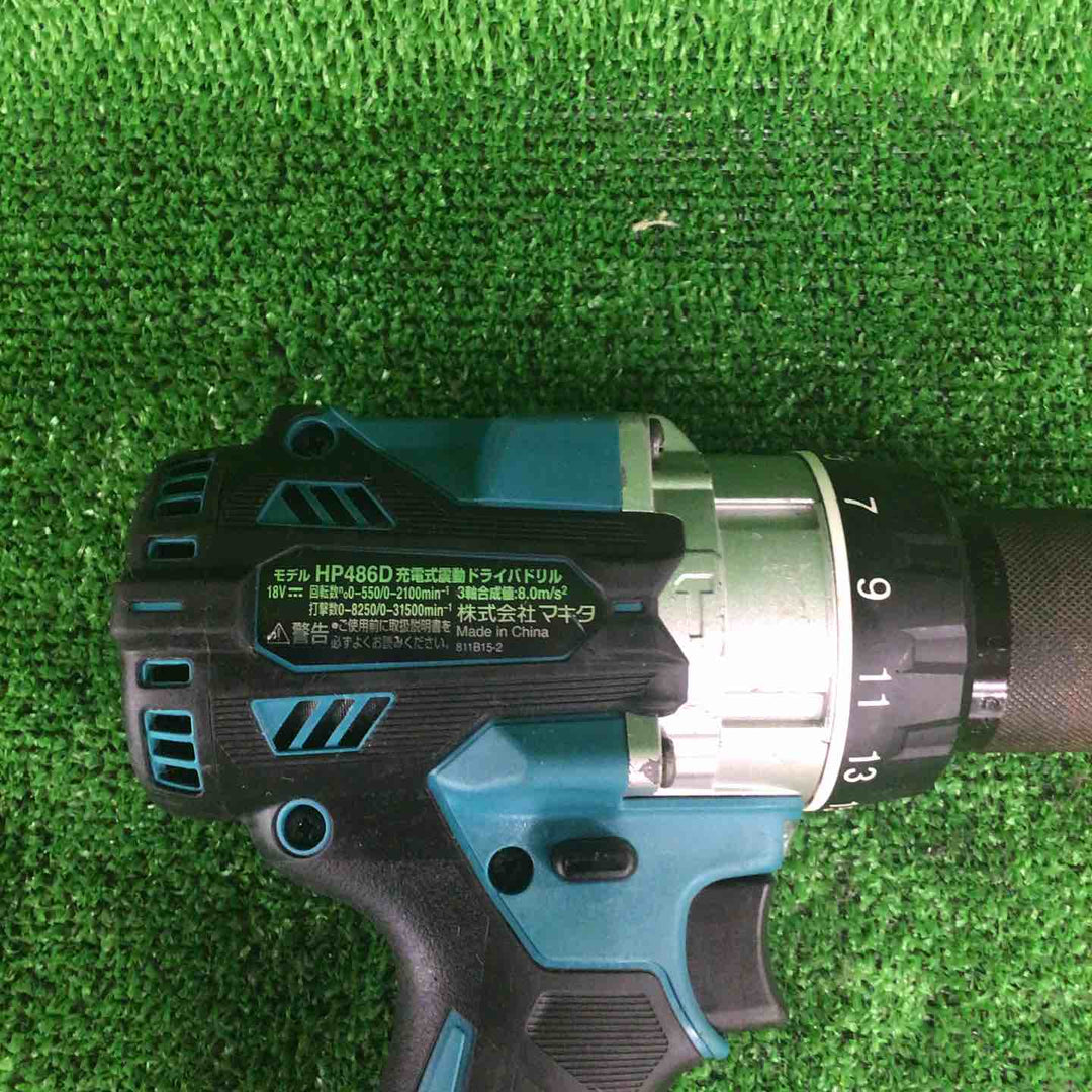 マキタ(makita) コードレス振動ドリルドライバー HP486DZ【川崎店】