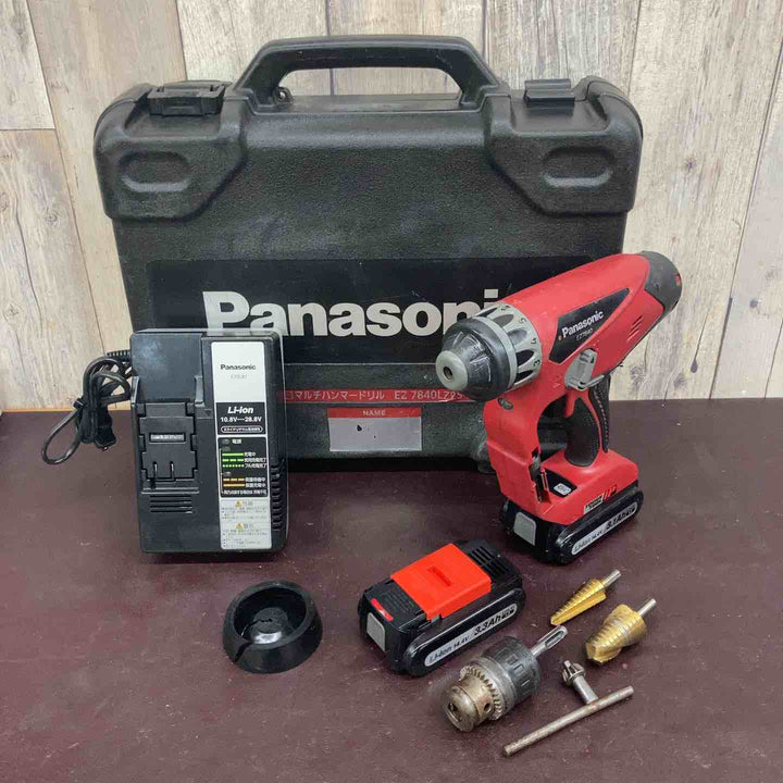 【中古品】 パナソニック(Panasonic) コードレスマルチハンマドリル EZ7840LZ2S-R 【東大和店】