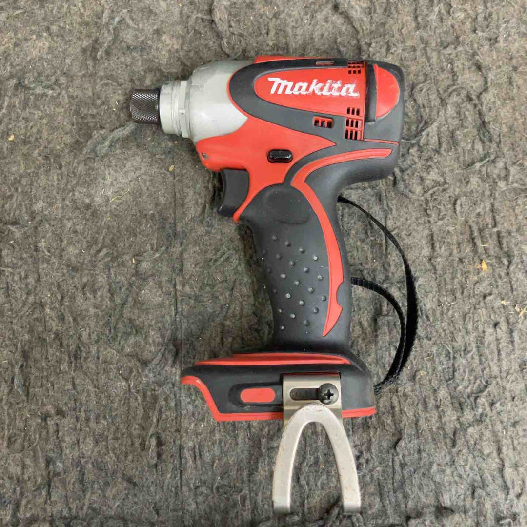 【現状品】★マキタ(makita) コードレスインパクトドライバー TD130DRFXR ケース(14.4V3.0Ahバッテリー*2[98(寿1/4)][91(寿0/4)]、充電器)【鴻巣店】