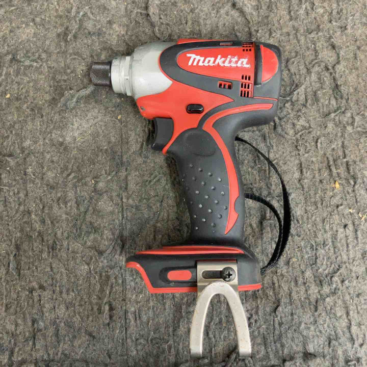 【現状品】★マキタ(makita) コードレスインパクトドライバー TD130DRFXR ケース(14.4V3.0Ahバッテリー*2[98(寿1/4)][91(寿0/4)]、充電器)【鴻巣店】