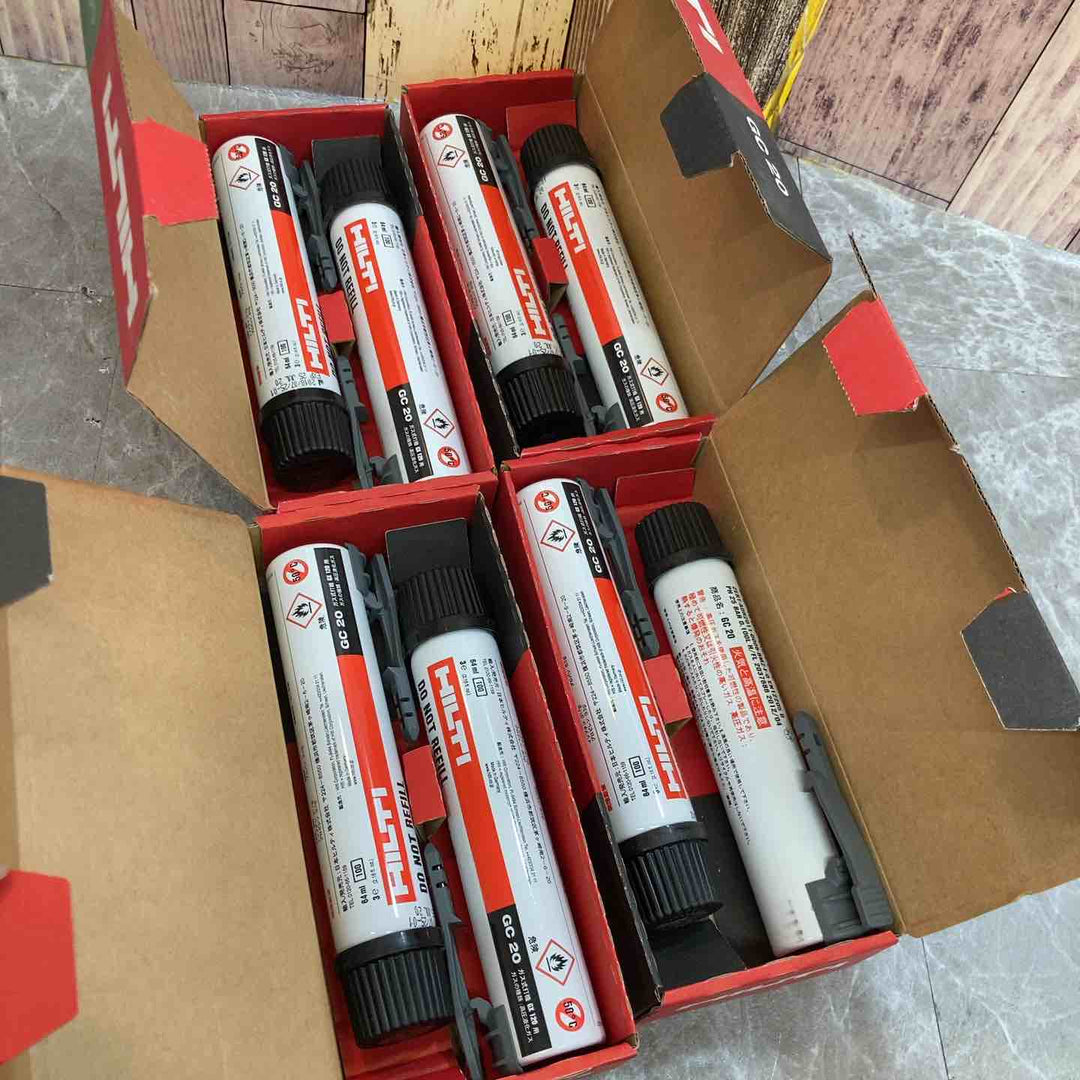 ②◇HILTI/ヒルティ　GX120用 ガス缶 GC20 8本セット 長期保管品【八潮店】