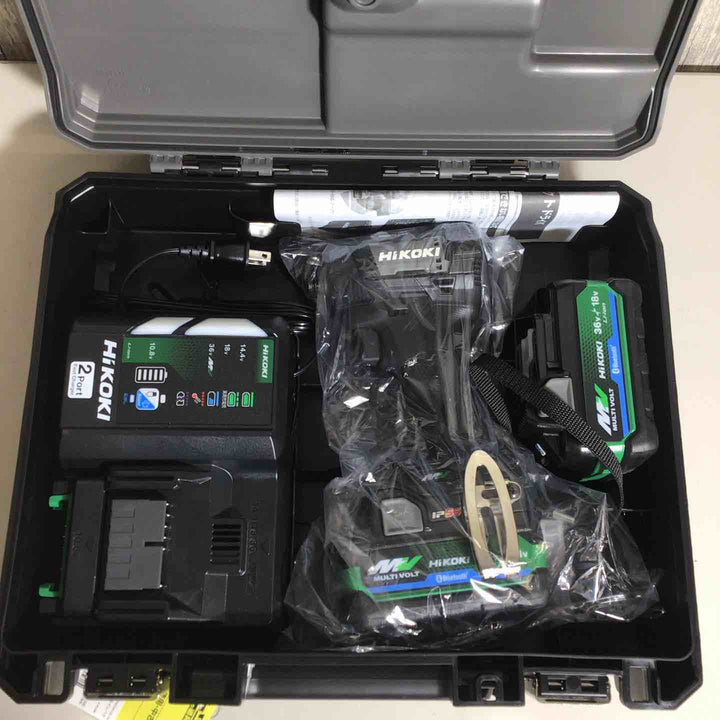 ★ハイコーキ(HIKOKI ※旧:日立工機) コードレスインパクトドライバ ストロングブラック WH36DD(2XHBSZ)【戸田店】
