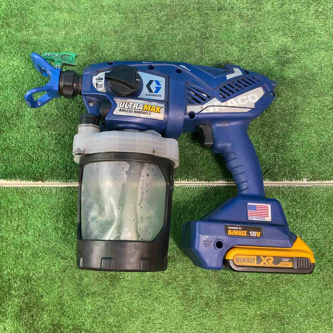 【ジャンク品】グラコ Graco コードレスエアレス 17N224  ※通電確認はOK・吹付できません【岩槻店】