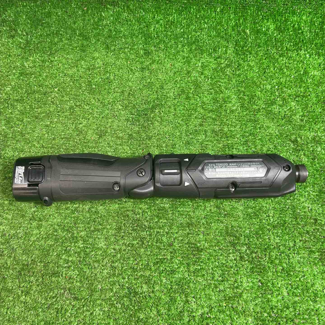 【未使用品】マキタ(makita) コードレスペンインパクトドライバー TD022DSHXB【電材館越谷店】