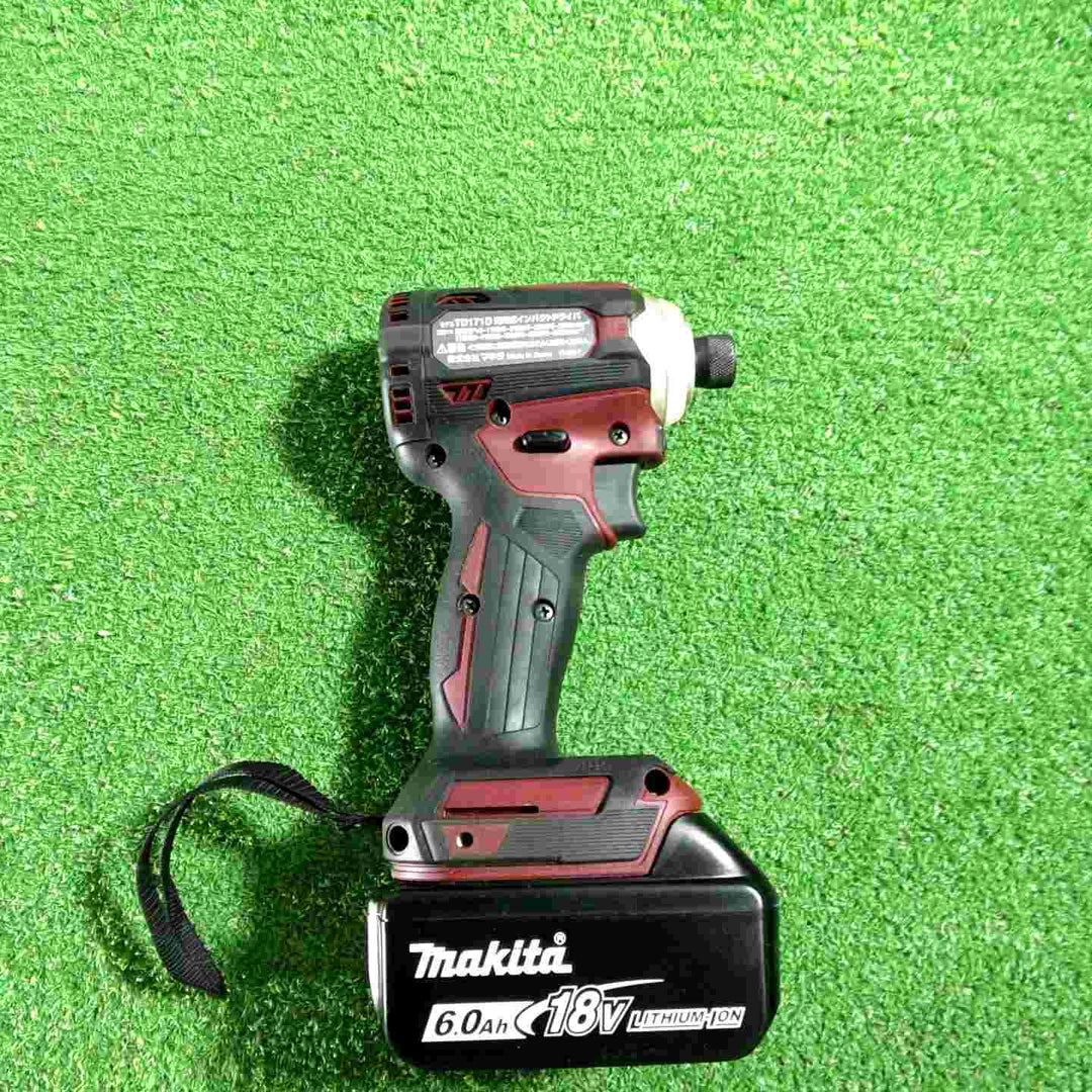 ★マキタ(makita) コードレスインパクトドライバー TD171DGXAR 動作確認済【川口店】
