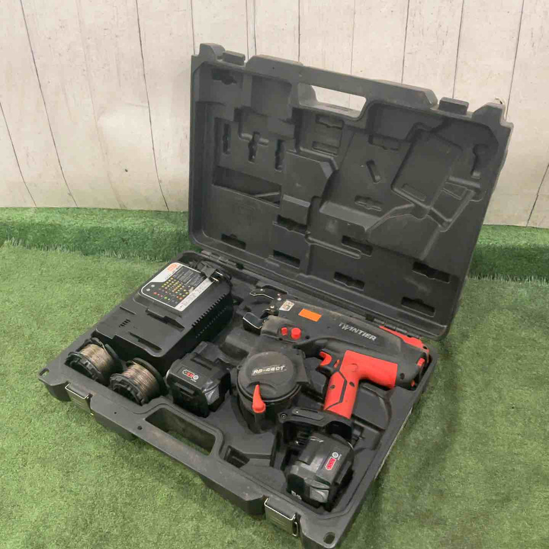 ★マックス(MAX) 鉄筋結束機 ツインタイア RB-440T-B2C/1415A 14.4V 動作確認済【川口店】