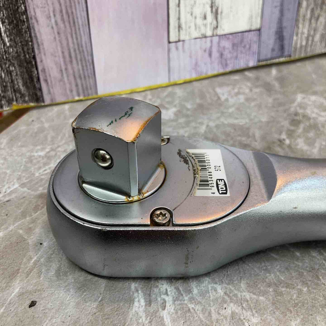 【中古品】TONE トネ 3点セット ラチェットヘッド 572N クロスバー 113 ソケット8D75【八潮店】