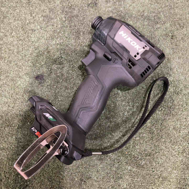 ★ハイコーキ(HIKOKI ※旧:日立工機) コードレスインパクトドライバ ストロングブラック WH36DD(2XHBSZ) 36V フルセット 動作確認済【川口店】