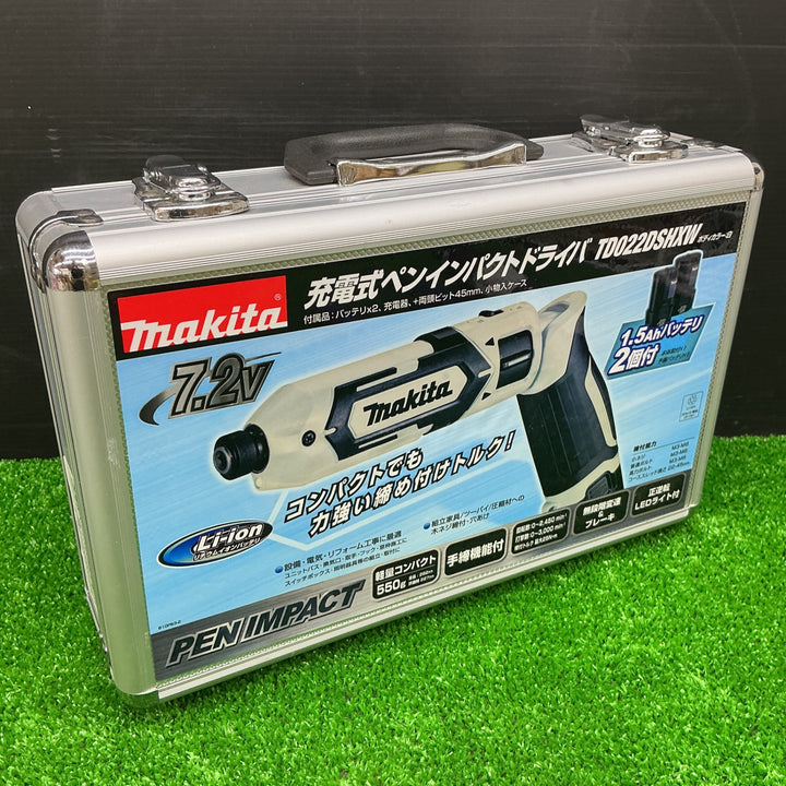 【未使用品】マキタ(makita) コードレスペンインパクトドライバー TD022DSHXW【電材館越谷店】