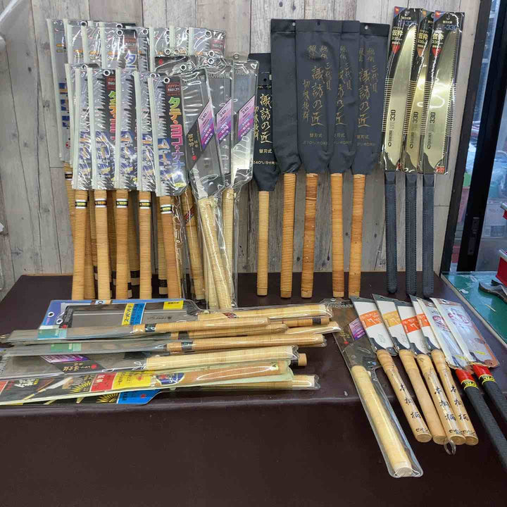 【未使用品(店頭展示品)】ノコギリ まとめ 50点 バクマソー バクマソー レザーソー ゼットソー タジマ【東大和店】