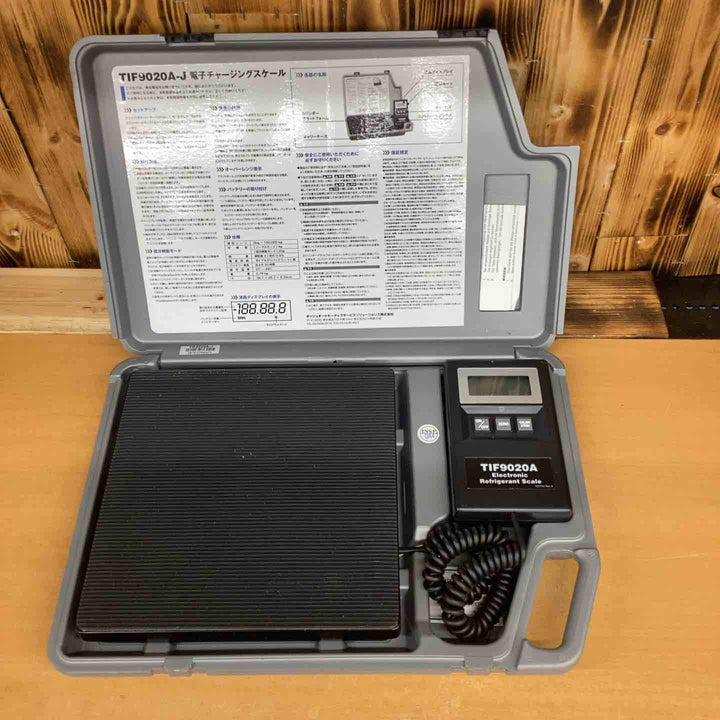 ◇ロビネア(ROBINAIR) 電子チャージングスケール TIF9020A-J【越谷店】