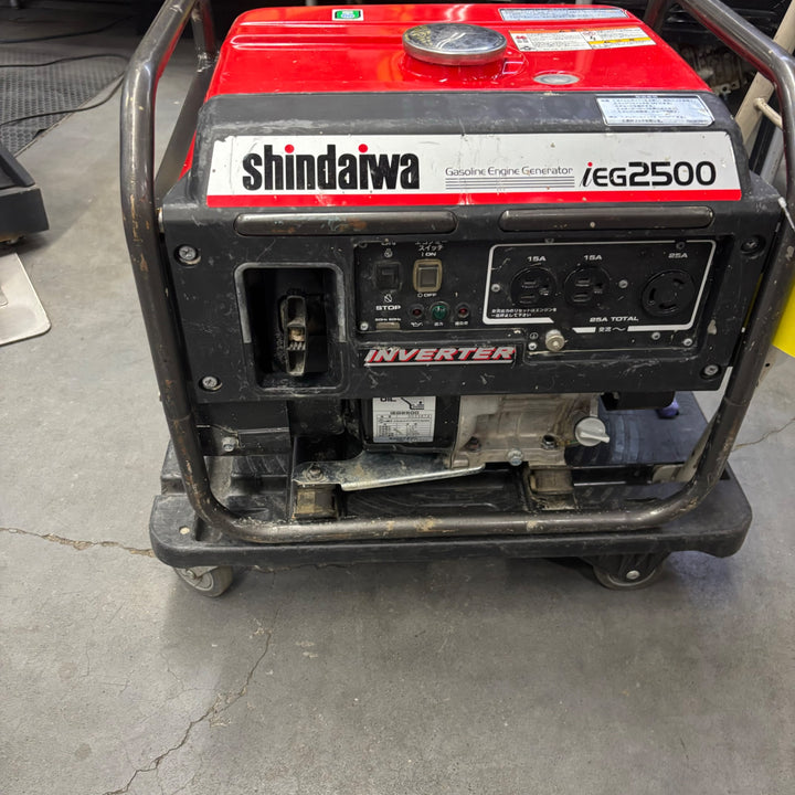 【店頭受取り限定】★新ダイワ(Shindaiwa) インバーター発電機 IEG2500【川口店】