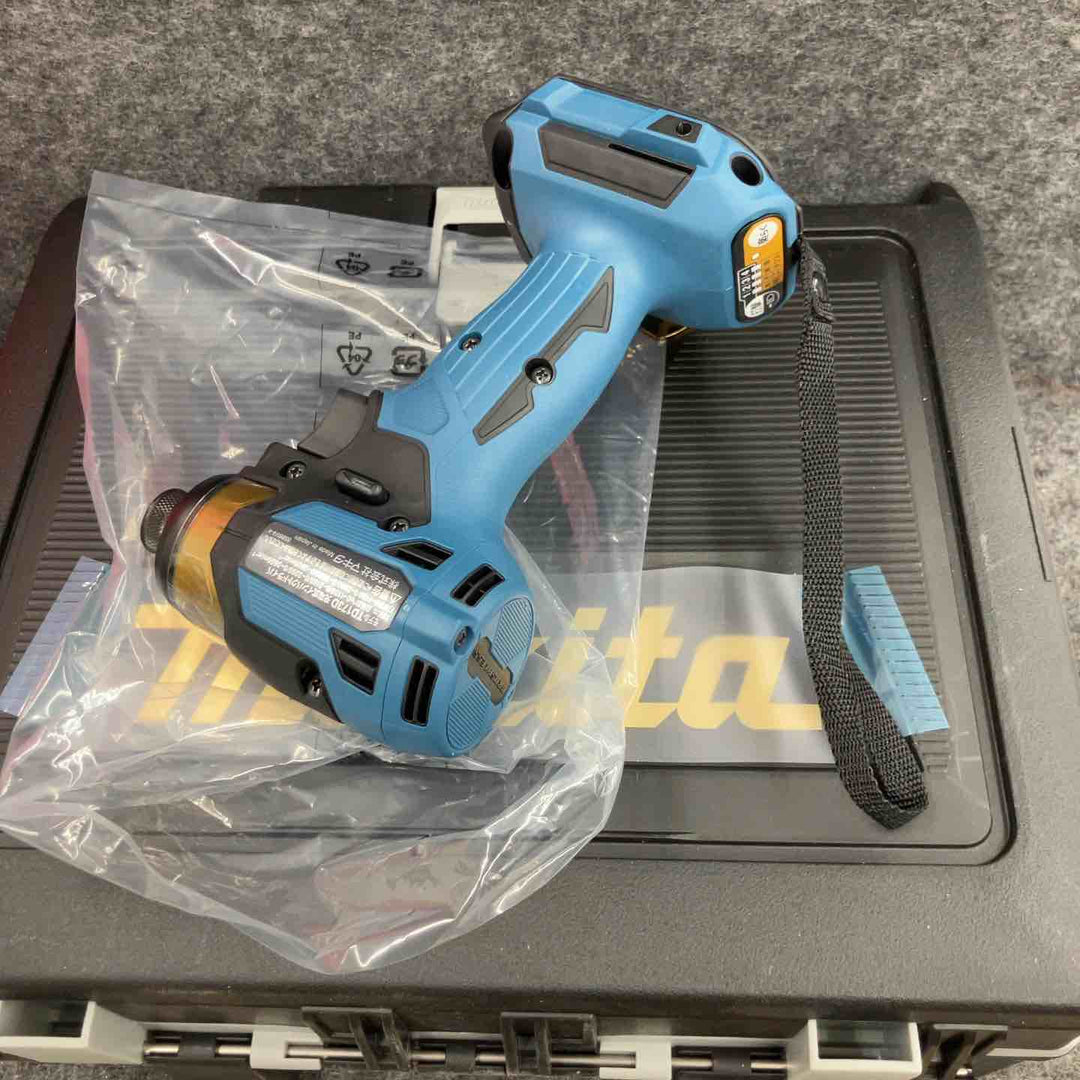 ＜特価＞マキタ(makita) コードレスインパクトドライバー TD173DZKPB 限定カラー プレミアムブルー 本体+ケース【鴻巣店】