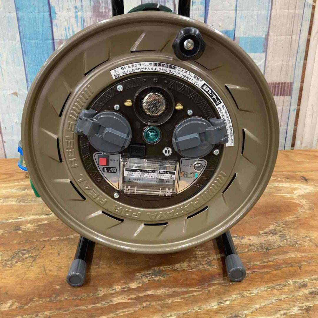 ◇ハタヤ(HATAYA) 金属感知機能付メタルセンサーリール100V型標準型コードリール MSB-301KX 30m【柏店】
