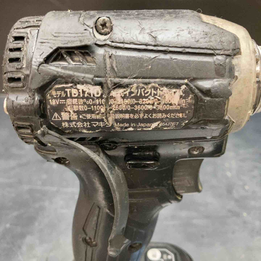 ★マキタ(makita) コードレスインパクトドライバー TD171DZB【川越店】