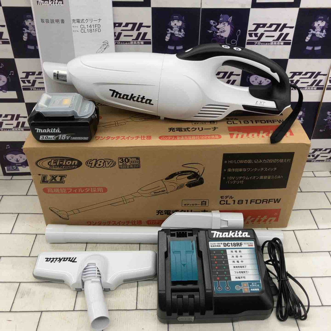 ★マキタ(makita) コードレスクリーナー CL181FDRFW【所沢店】