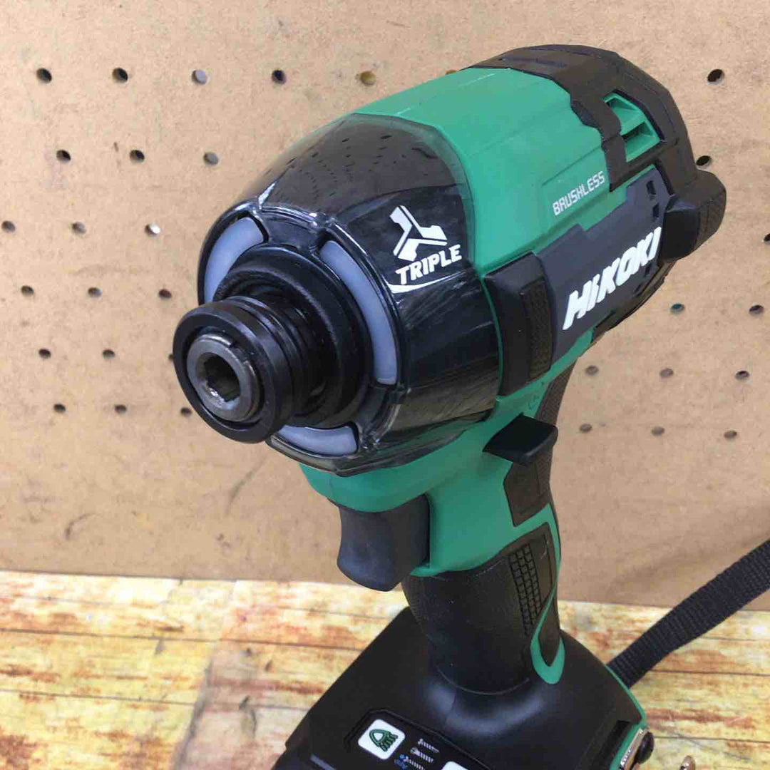 ★ハイコーキ(HIKOKI ※旧:日立工機) コードレスインパクトドライバ アグレッシブグリーン WH36DD(2XHLSZ)【川崎店】