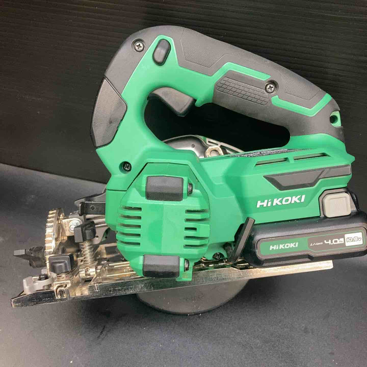HiKOKI(ハイコーキ) 10.8V 充電式 丸のこ C1205DA 125mm アグレッシブグリーン 軽量2.2kg 蓄電池2個・充電器・ケース付 C1205DA(2LSP)【川越店】