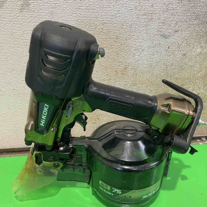★ハイコーキ(HIKOKI ※旧:日立工機) 高圧エア釘打ち機 NV75HRA(N)【町田店】