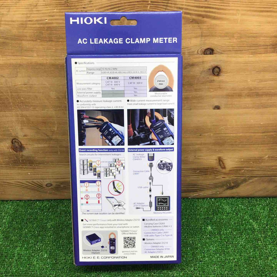 【未使用品】 HIOKI/日置電機 ACリーククランプメータ CM4002 【鴻巣店】