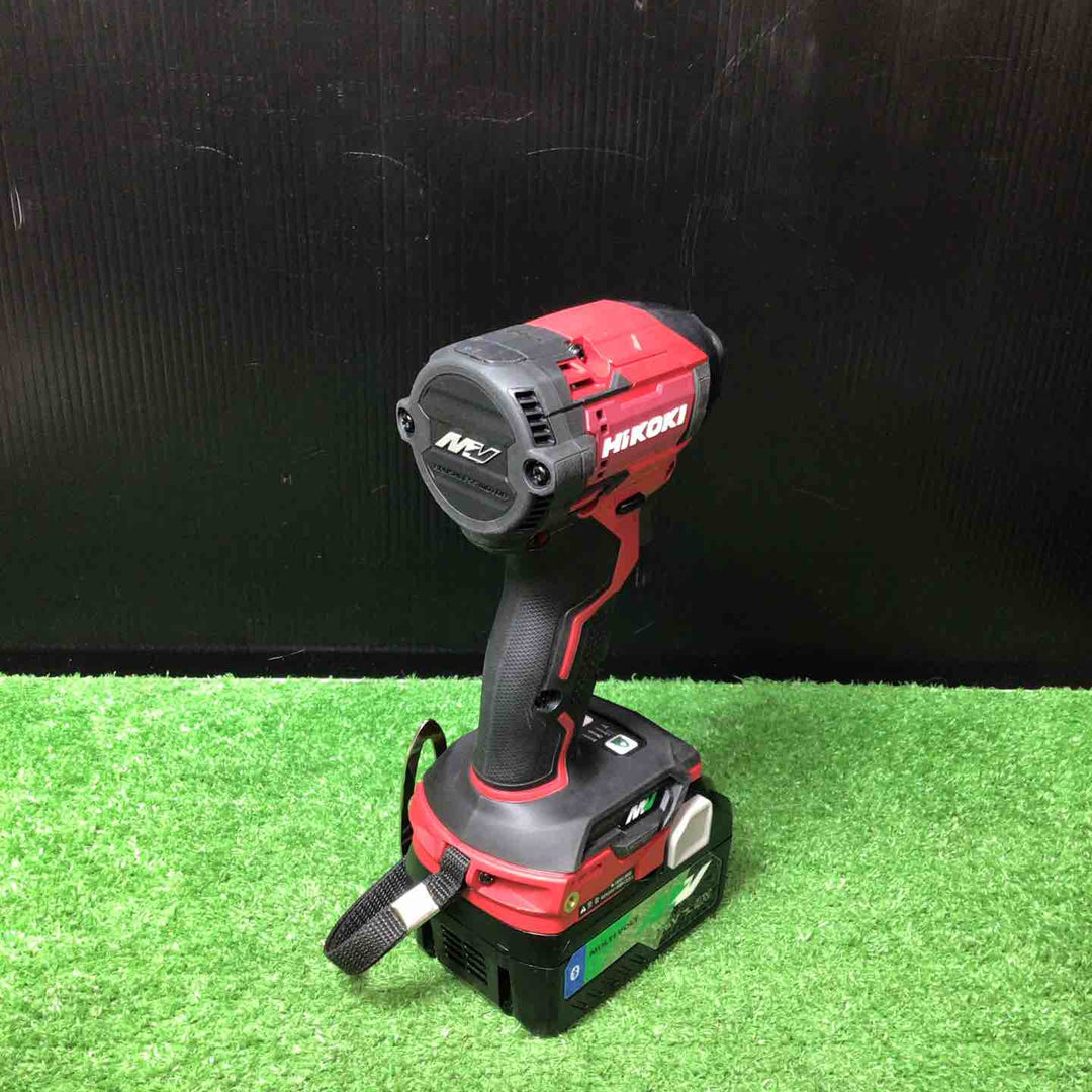 【美品】★ハイコーキ(HIKOKI ※旧:日立工機) コードレスインパクトドライバ スコーピオンレッド WH36DD(2XHRSZ)【岩槻店】