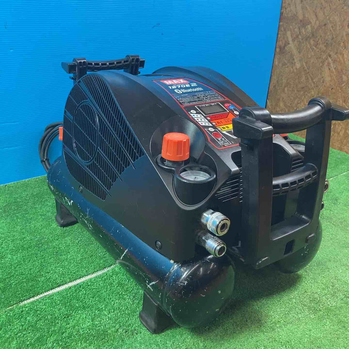 ★マックス(MAX) エアコンプレッサー AK-HH1270E2_ブラック 充填時間約5分15秒【岩槻店】