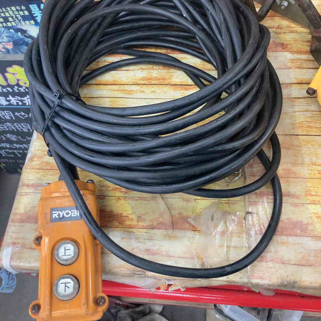 ★リョービ(RYOBI) ウインチ(5mm×21m付) WIM-125A【川崎店】