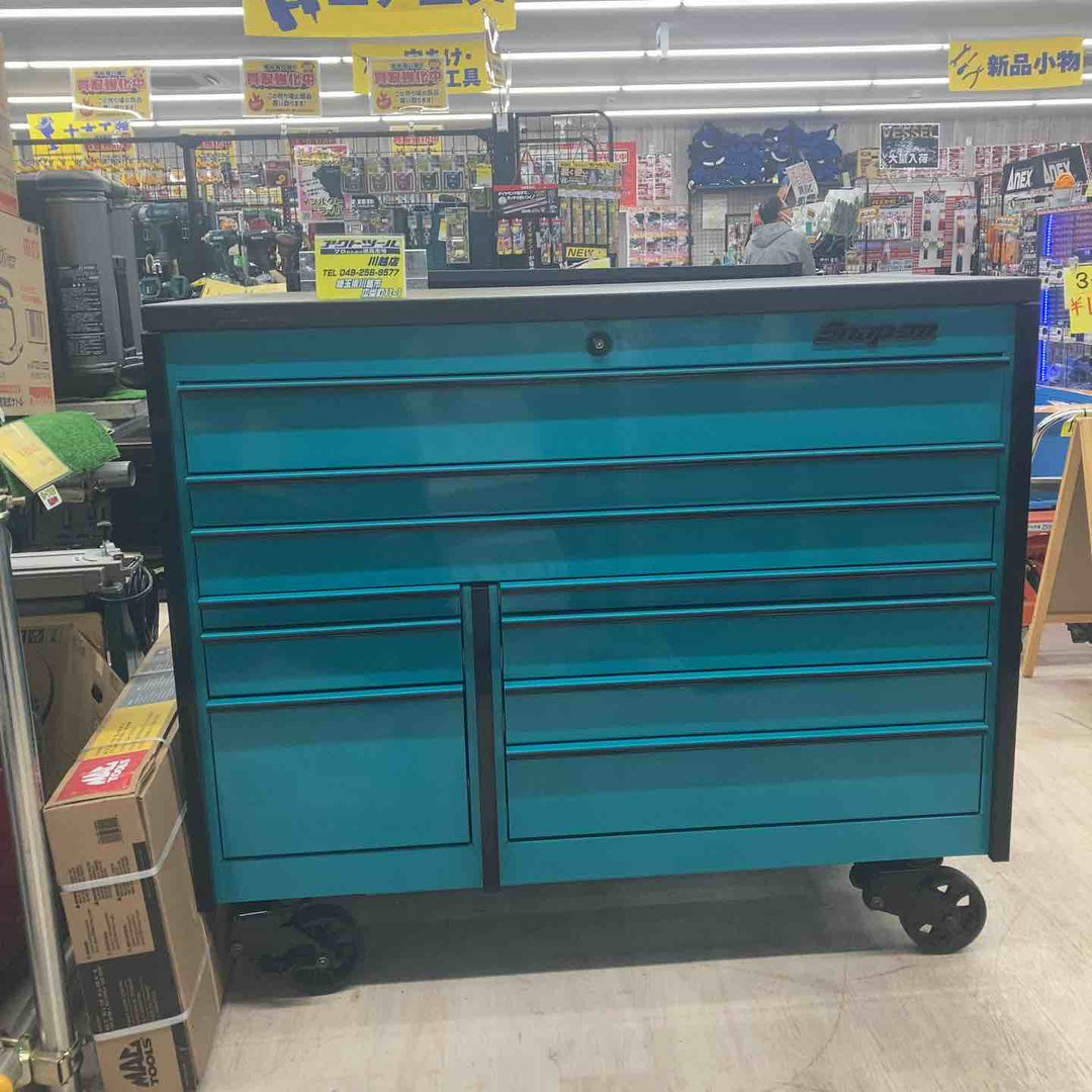 【店頭受取り限定】スナップオン/Snap-on KTL1022ABAT7 TEAL色　スーパーワイドドロワー3段　計7段　引出し数:10　 USA製【川越店】