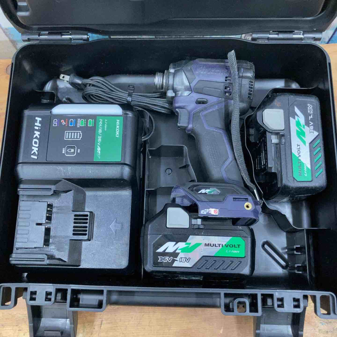 ★ハイコーキ(HIKOKI ※旧:日立工機) マルチボルト コードレスインパクトドライバー WH36DC(2XPD) 先端割れあり【柏店】