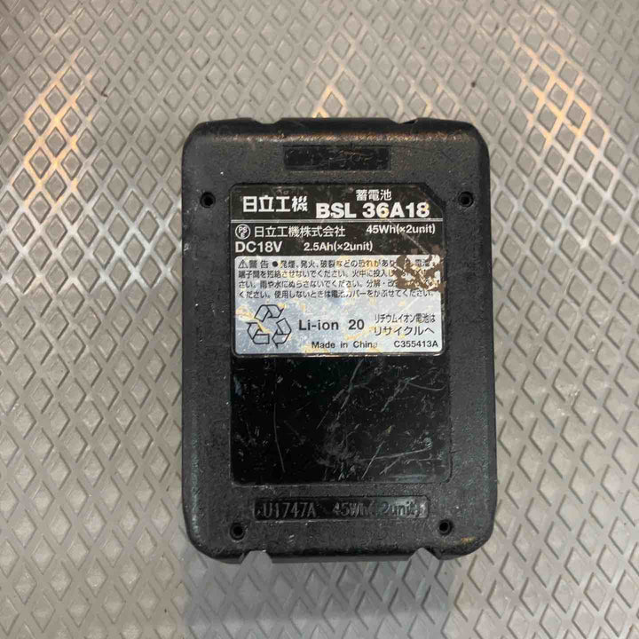 【中古品】ハイコーキ(HIKOKI ※旧:日立工機) コードレスインパクトドライバー WH18DC(NN)【所沢店】