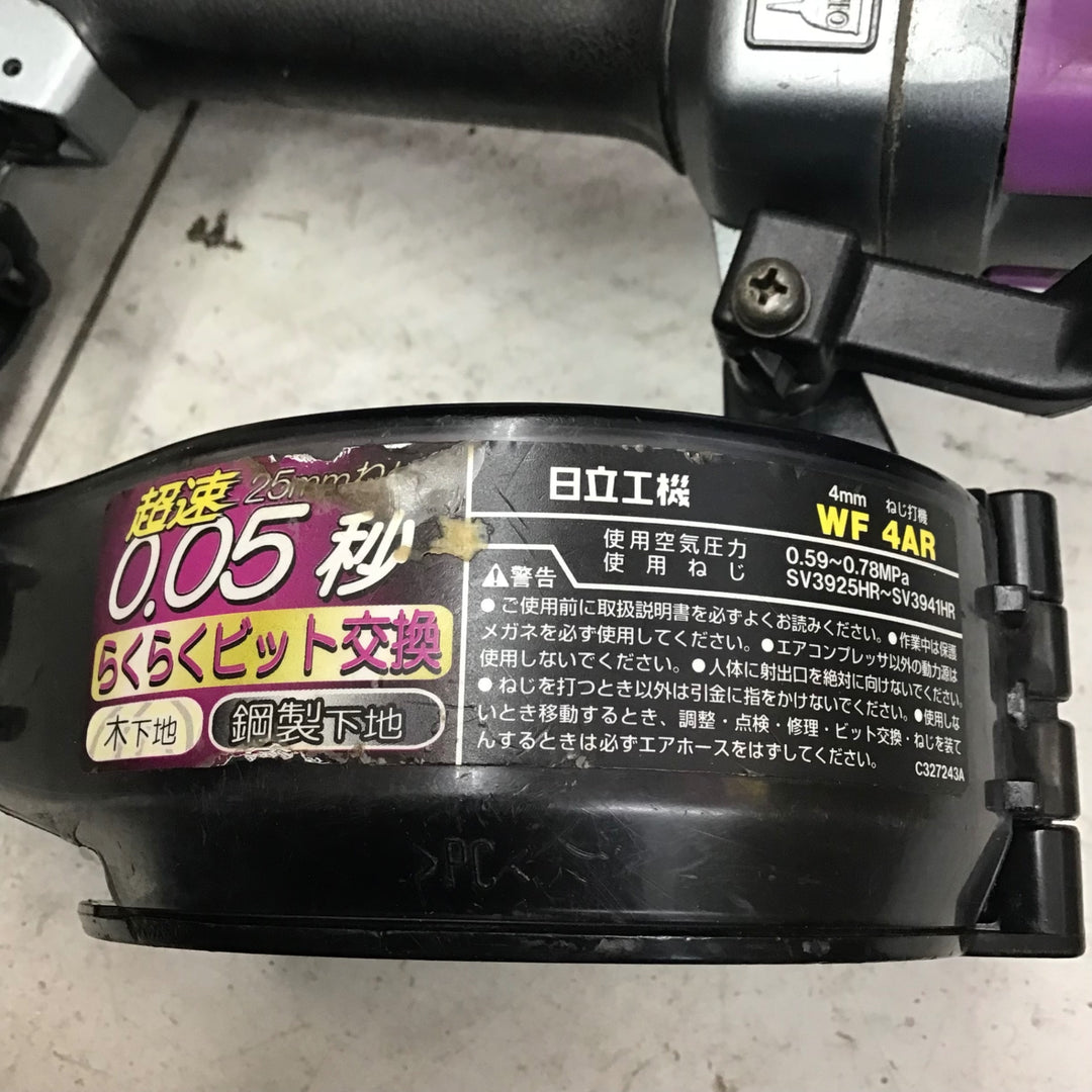 【現状品】 ハイコーキ/HIKOKI ※旧:日立工機 常圧エアネジ打ち機 WF4AR 【鴻巣店】