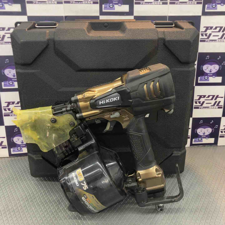 【中古品】ハイコーキ(HIKOKI ※旧:日立工機) 高圧エア釘打ち機 NV75HR2(S)【所沢店】