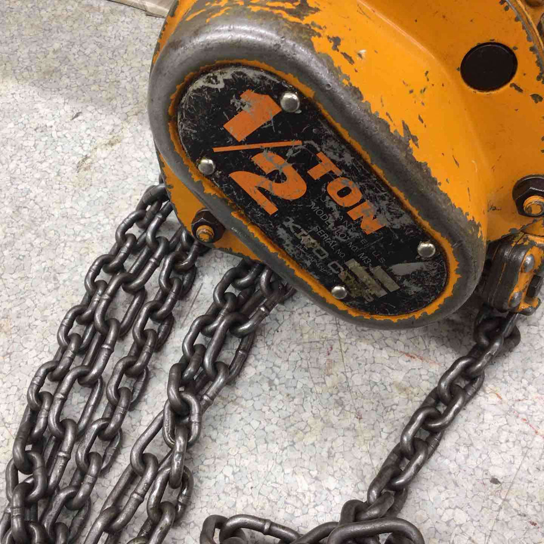 ◇KITO チェーンブロック M3形 0.5ton CB005【八潮店】
