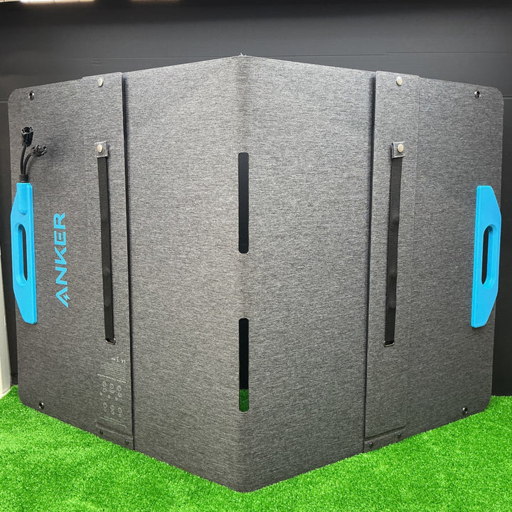 【中古美品】Anker Solix C800 with Anker Solix PS10 768Wh ポータブル電源と100Wソーラーパネルセット【電材館越谷店】