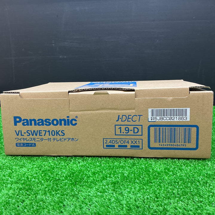 【未使用品】パナソニック テレビドアホン ワイヤレスモニター子機付 VL-SWE710KS【電材館越谷店】