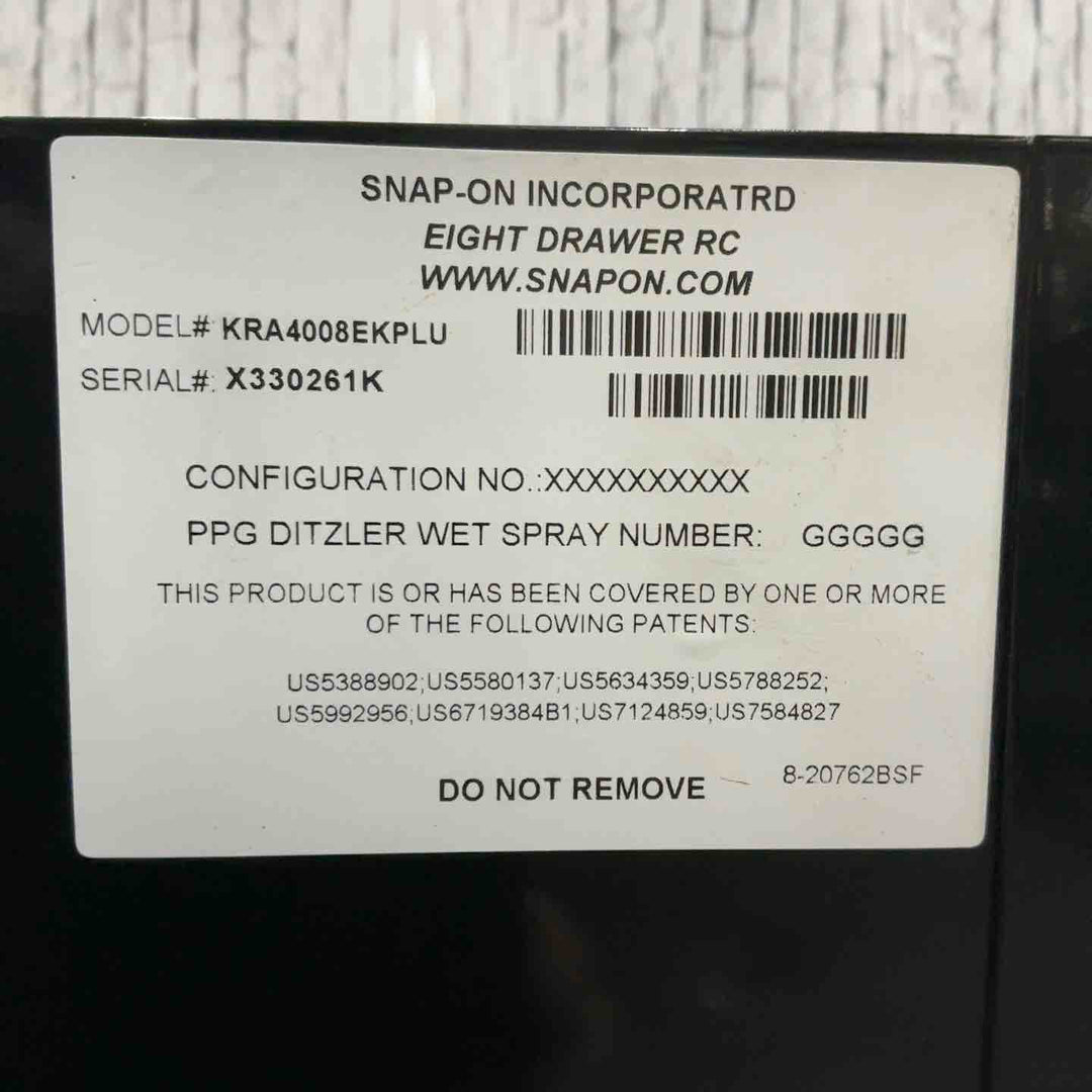 【店頭受取り限定】Snap-on スナップオン ロールキャブ KRA4008EK【川口店】