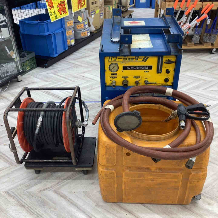 【店頭受取り限定】パワージェッター SJE-830SA 、バッテリー新品、チョーク調整でハンチング安定、バッテリー留め具無し