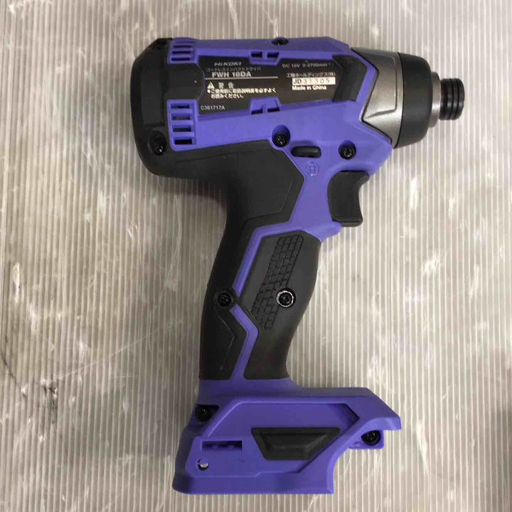◇ハイコーキ(HIKOKI ※旧:日立工機) コードレスインパクトドライバ FWH18DA(2BG)【草加店】